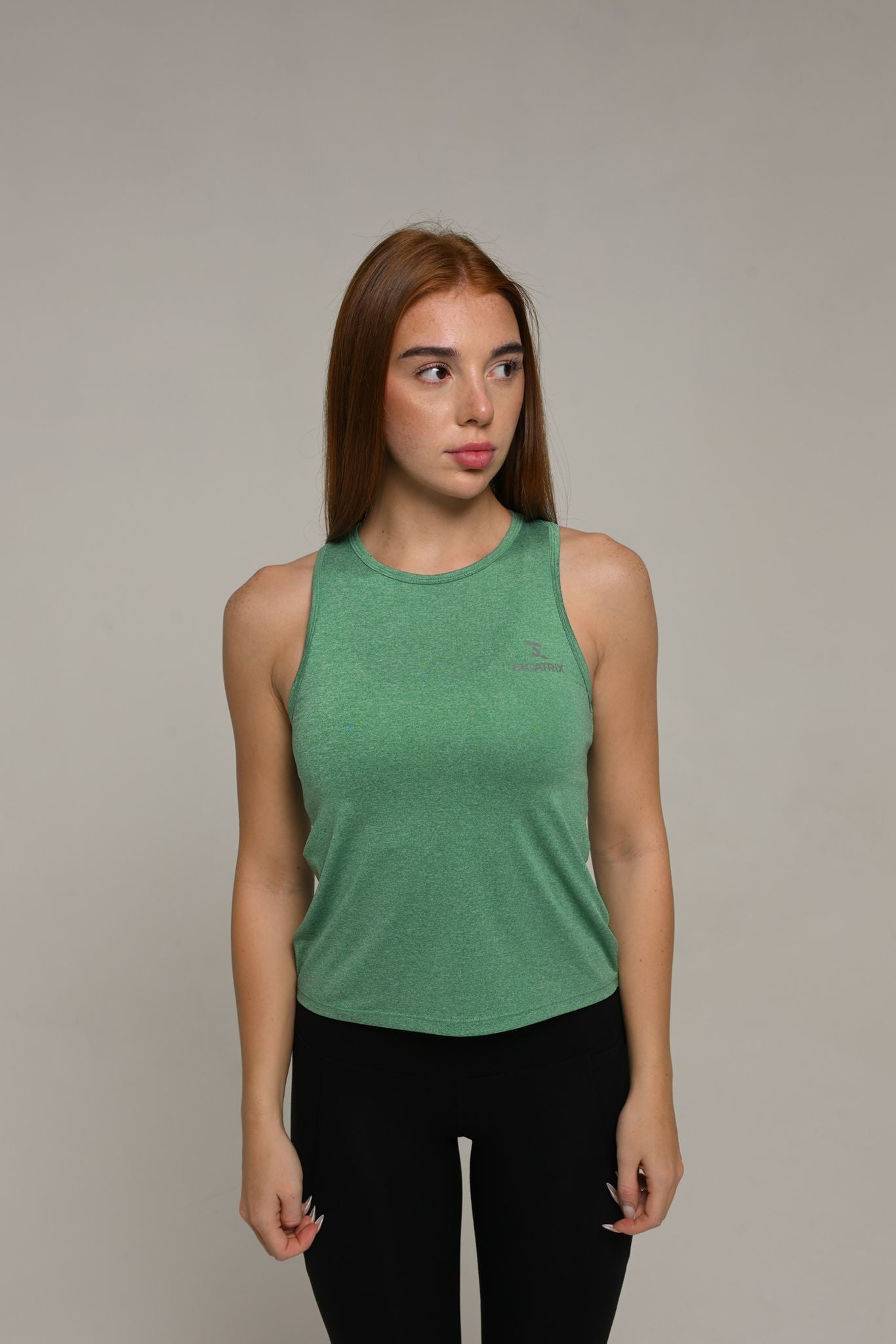 Sicatrix Women's Elite Athletic Fit Racer Vest — Gym Training Top