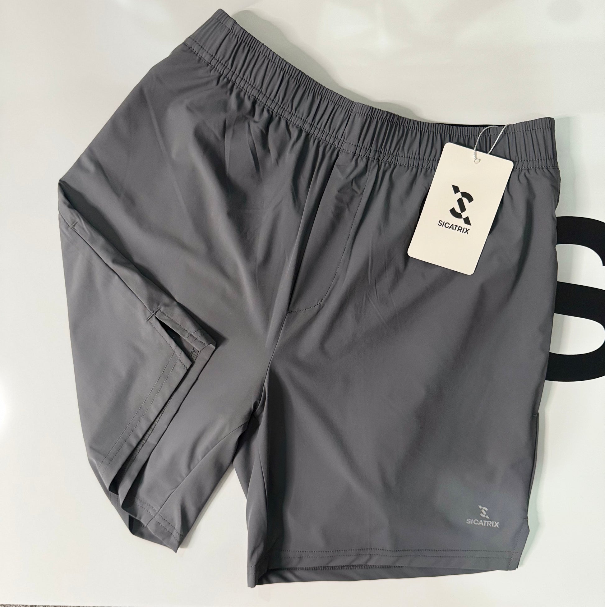 MENS 2 IN 1 SHORTS