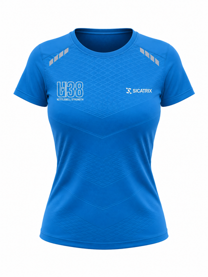 SICATRIX - U38 KETTLEBELL STRENGTH | Women's Collab Performance T-Shirt