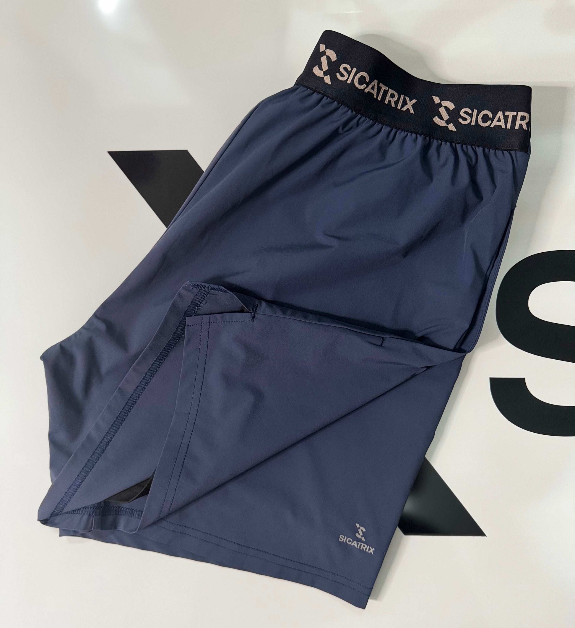 MENS 2 IN 1 SHORTS