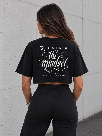 Ladies Mindset Crop Top