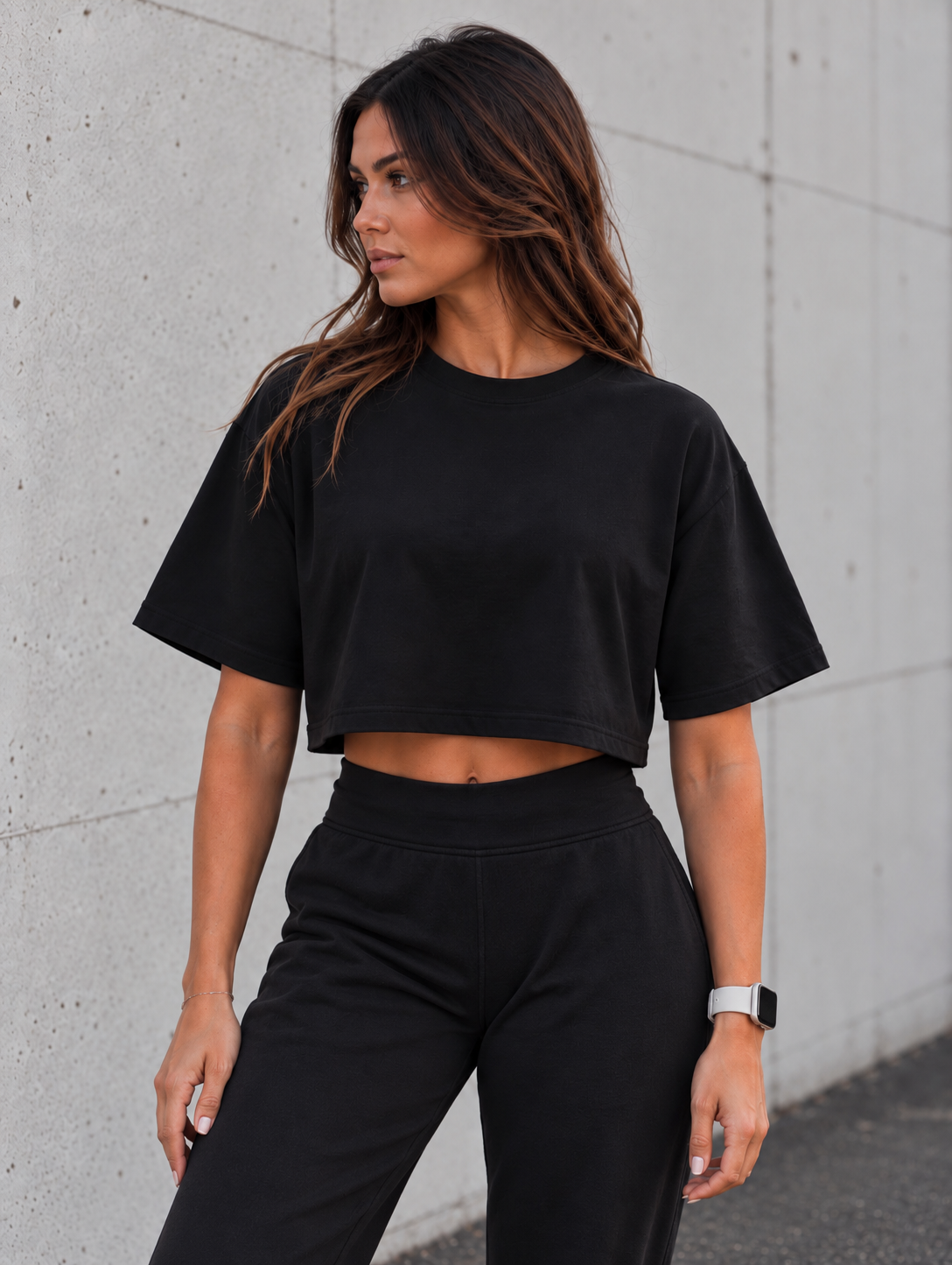 Ladies Mindset Crop Top