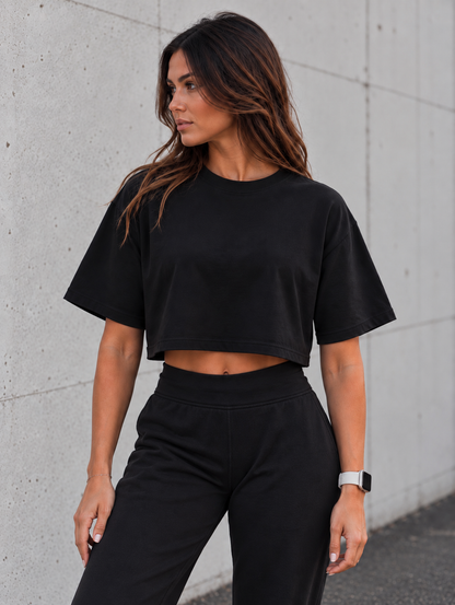 Ladies Mindset Crop Top